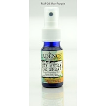 Cadence Mix Media Ink Sprey Mürekkep Boyası 25Ml - Mm08 Mor