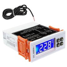 Stc-8080a+ Dijital Sıcaklık Kontrol Cihazı Dc24v Otomatik Zamanlama Buz Çözme Akıllı Termostat Alarm Fonksiyonu 40% Kapalı