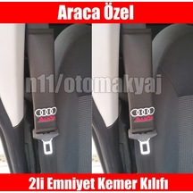 Audi A4 B8 2008-2016 Oto Koltuk Deri Kemer Kılıfı
