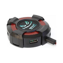 Rush Rport RU13 4 Port Çoğaltıcı Aydınlatmalı USB 2.0 Çoklayıcı Hub
