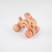 Ahşap Tavşan Naturel