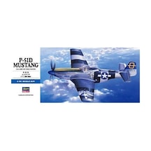 Hasegawa D25 1455 1/72 Ölçek, P-51d Mustang, Savaş Uçağı Plastik Model Kiti