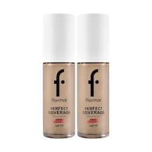 Perfect Coverage Yüksek Pigmentli & Yarı Parlak Bitişli Spf15 Fondöten 2 Paketi 0