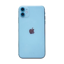 İphone 11 Neon Fosforlu Kamera Lens - Mavi