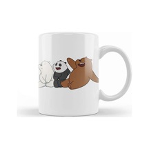 We Bare Bears 018 Kupa Bardak Porselen Karışık