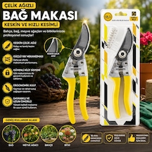 Emka 5523-144 Çelik Ağızlı Bağ Makası