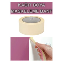 Boya İçin Maskeleme Kağıt Bant Unıversal En:48mm X Uzunluk:25 Metre