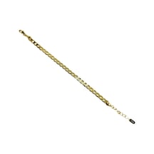 Renk Pirinç Cm Bileklik 17+4 Cm - Kbl0513 Altın