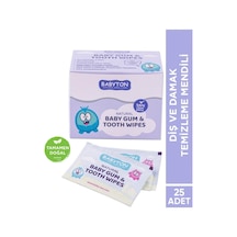 Babyton Bebekler İçin Diş ve Damak Temizleme Mendili
