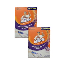 Muscle Klozet Jel Blok, Tuvalet Temizleyici, Lavanta, 36g, 2 Adet