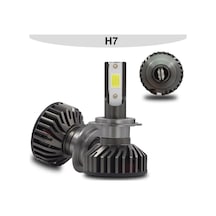 Fesan Titanyum Serisi H7 Mini Led Xenon 6000K Şimşek Etkili Beyaz