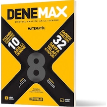Denemax 8. Sınıf Matematik 10 Lu Akıllı Deneme