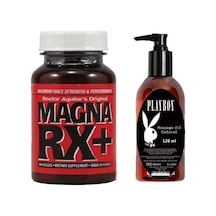 Playboy Hintohu Magna Supplement Erkekler İçin 60lı + Playboy Masaj Yağı