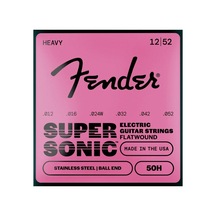 Fender Supersonic 50h Flatwound Stainless Steel 012-052 Gitar Teli