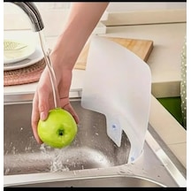 2 Adet Mutfak Lavabo Su Bariyeri Tava Yağ Tencere Bariyeri Su Sıçratmaz Lavabo Bariyer