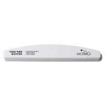 Momo Professional Tırnak Üstü Törpü Buffer 100/180 Beyaz Yarım Ay