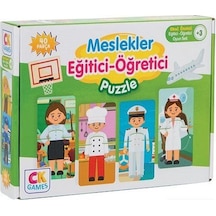 Meslekleri Öğreniyorum Okul Öncesi Oyun Seti +3 Yaş
