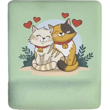 Cat Love Bilek Destekli Mouse Pad Mousepad