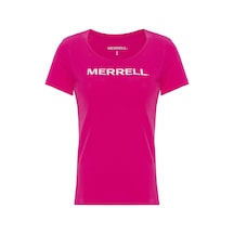 Merrell Logo F Tee Kadın T-shırt Pembe Pembe