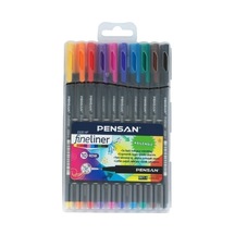 Pensan 6500 Fineliner 10lu Plastik Kutulu - Pe6500hpfl10