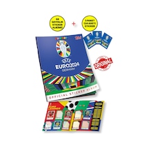 Almanya Euro 2024 Avrupa Şampiyonası Match Attax - Resmi Futbolcu Sticker Dergisi + 24 Adet Sticker