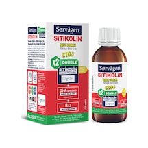 Sorvagen Double Sitikolin Sıvı Form Sitikolin 250 Mg , Dha Omega 3 Ve B12 150 Ml