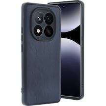 Xiaomi Redmi Note 14 Pro 5g Uyumlu Kılıf Aras Deri Kapak - Lacivert
