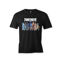 Fortnite - From Darkness Siyah Erkek Tshirt