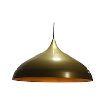 S Retro Rustik Metal Sarkıt Avize Mat Altın Avize 45 Cm En Siyah