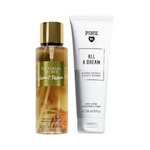 Victoria's Secret Coconut Passion & All A Dream Vücut Losyonu Ve Spreyi 2'li Set