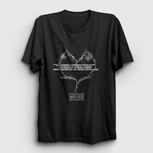 Presmono Unisex Never Own Me Muse T-shirt Siyah