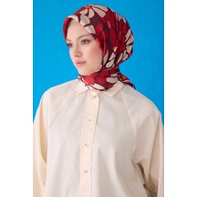 Belli Twill İpek Eşarp 4116-39 Çok Renkli