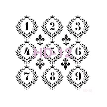 Hd12 Cadence Home Dekor Stencil 45X45