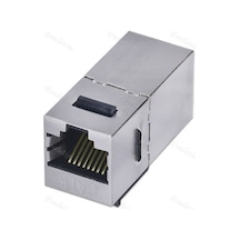 Cat5 6 Jack Kablo Metal Birleştirici 4380P Ekleme Uzatma Uzatıcı