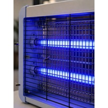 Uv Işıklı Sinek Öldürücü Lamba 12w Çift Tüplü Elektrikli Böcek Öldürücü - Lisinya