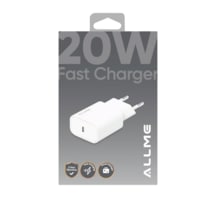 Allme Ss20atb 20w Pd Hızlı Şarj Adaptörü Beyaz