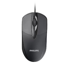 Philips Spk 7105 Kablolu Usb 1000 Dpi Optik Mouse Siyah