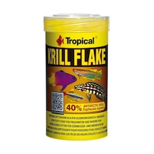 Tr Krill Flakes Tropikal Balıklar İçin Krill İçerikli Pul Balık Yemi 100 Ml 20gr