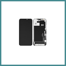 Bezos İphone 12 Pro Max Uyumlu Ekran Dokunmatik Gx Oled Siyah Mac