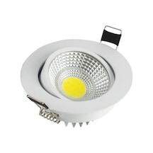 Zmr 5 Watt Cob Led Spot Beyaz Kasa 5w Trafolu Beyaz Işık