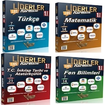 Liderler Karması 8.sınıf Lgs 1.dönem Deneme Seti 4 Kitap