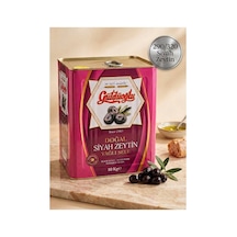 Yağlı Sele Siyah Zeytin 10 Kg Teneke Kutu 290-320 Kalibre Orta Boy