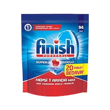 Finish Hepsi Bir Arada Bulaşık Makinesi Deterjanı 94 Tablet