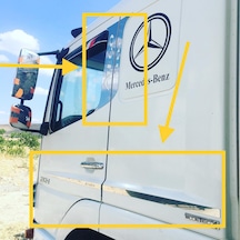 Atego Kapı Çizgi Kapı Kolu ve Kapı Direk Kromları