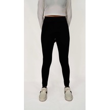 Toparlayıcı Actıf Spor Tayt Siyah