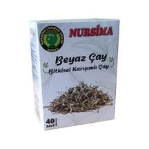 Nursima Beyaz Çay Bitkisel Karışımlı Çay Süzen Poşet 40'lı