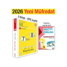 7'den 8'e Hazırlık Seti 2026 Yaz Tatili 7. Sınıf İngilizce Yaprak Test