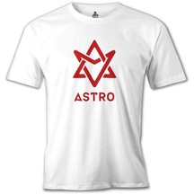 Astro - Logo Beyaz Erkek Tshirt