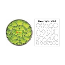 Makin'S Clay Kesici Kalıp Seti Geometrik 22 Desen Kod:37003