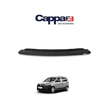 Cappafe Dacia Dokker Arka Tampon Eşiği Koruma Mat Siyah 2013-› N11.1777